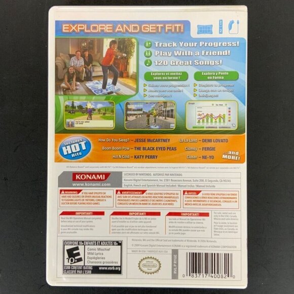 Walk It Out Exercise Game Nintendo Wii 2010 Complete in Case - Picture 2 of 3